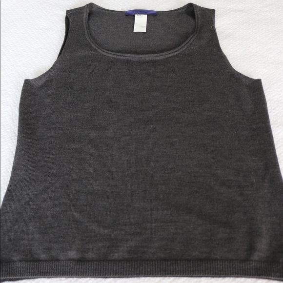 Les Copains Blue Wool Shell - Picture 1 of 4